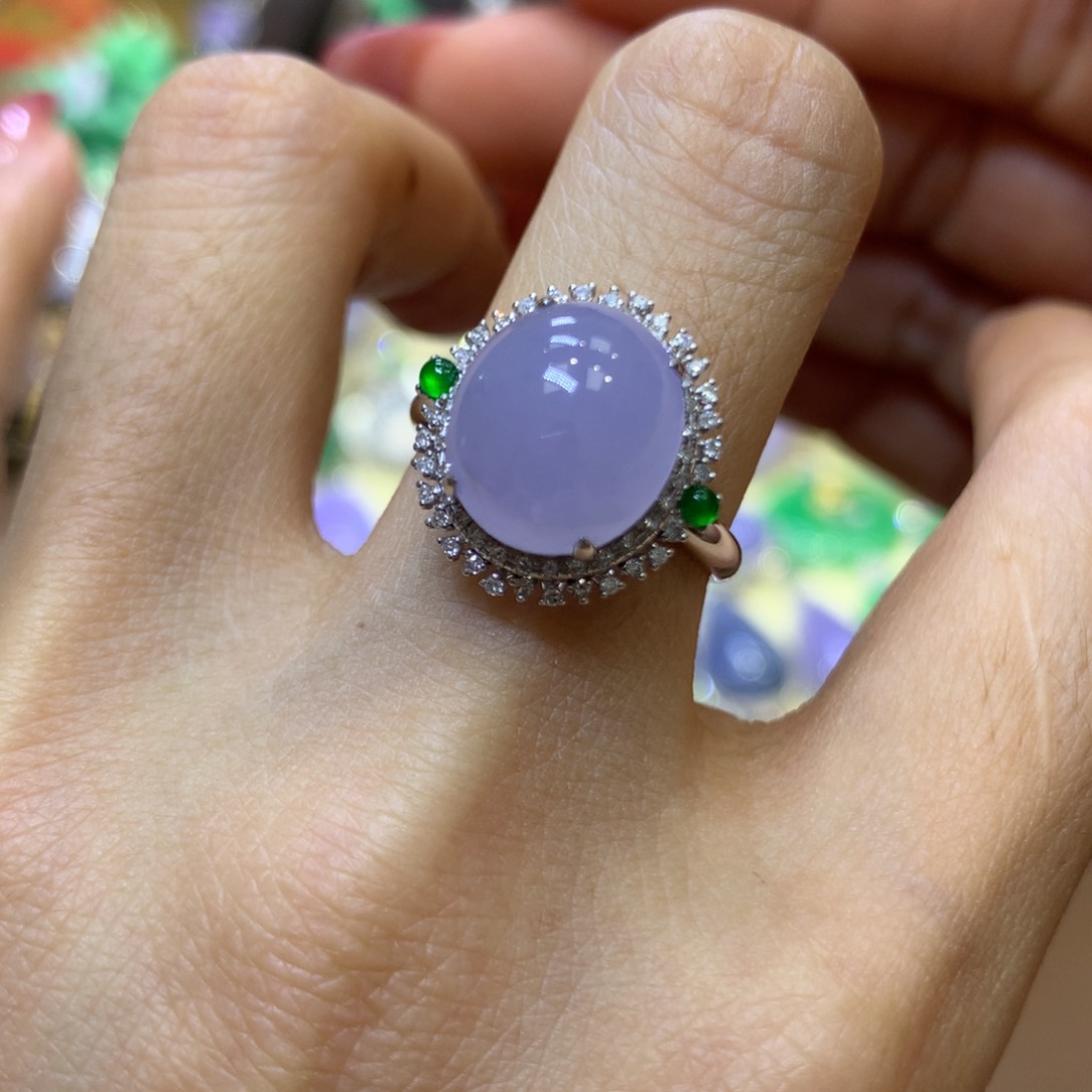 【闪购商品】翡翠18K金镶嵌颈饰翡翠