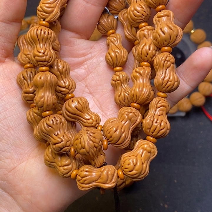 吊坠桃核秦岭龙纹桃核19尺寸