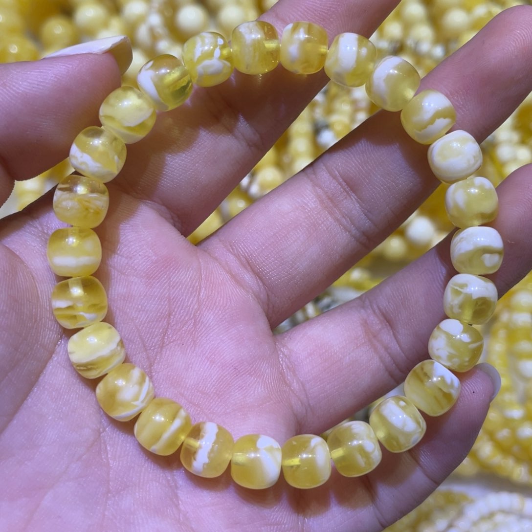 蜜蜡未镶嵌珠宝奇石8m