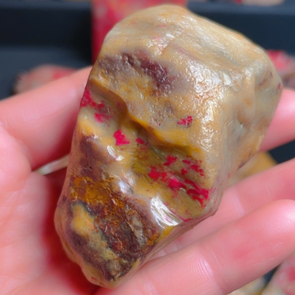 【闪购商品】昌化鸡血石昌化田黄鸡血原石