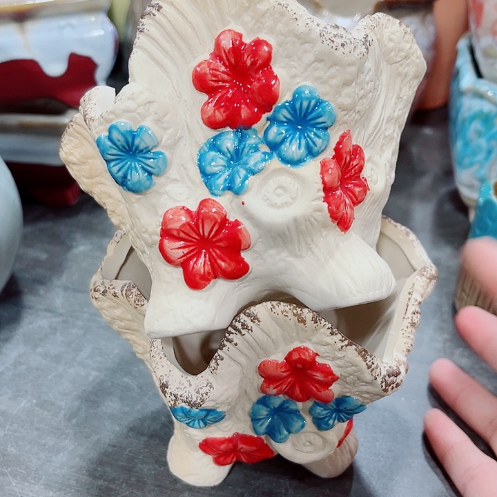 多肉陶瓷花盆满10元包邮