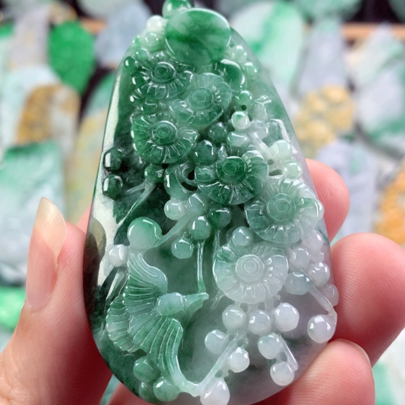 【闪购商品】翡翠未镶嵌吊坠(不含链)
