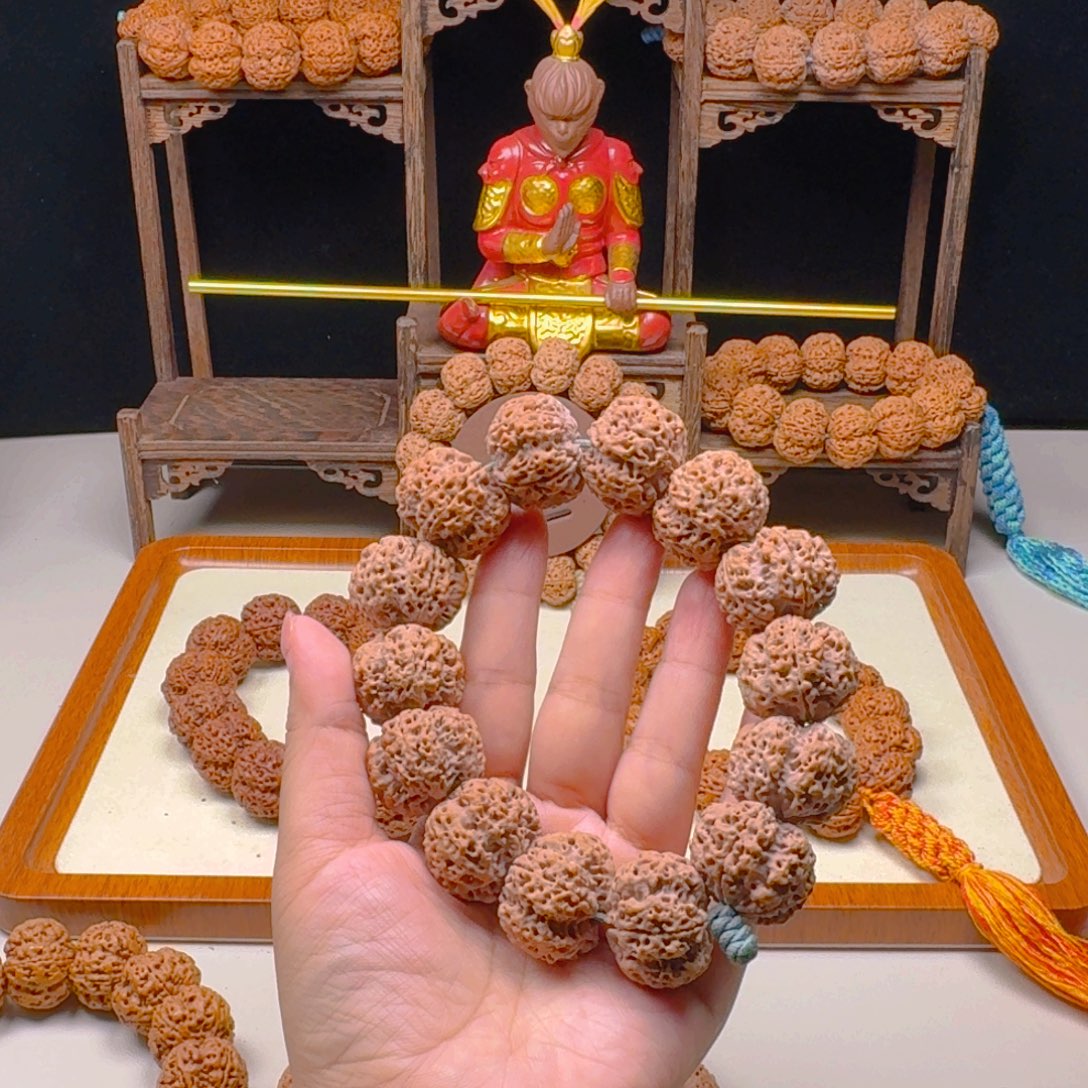 金刚菩提手串6号26尺寸天然梅花