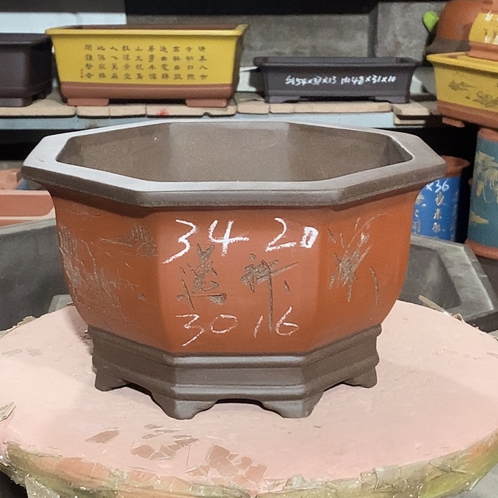 宜兴紫砂花盆花盆