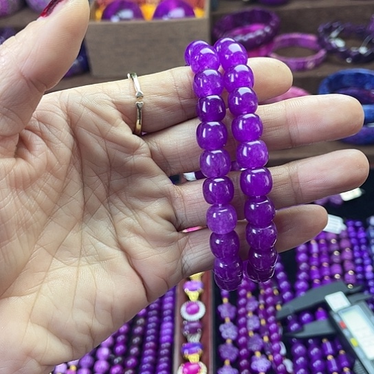 非金属南非老油料果冻手串S47