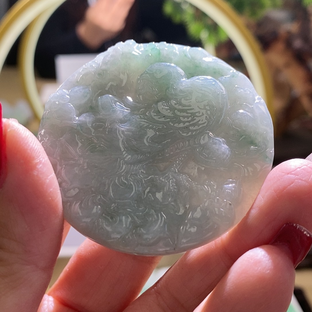 【闪购商品】翡翠颈饰未镶嵌凤凰