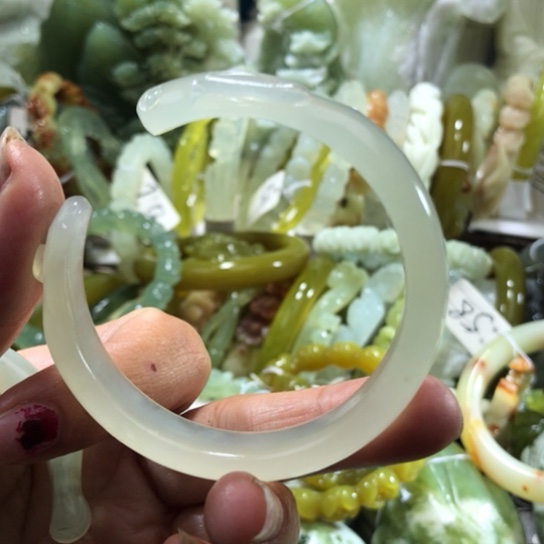 岫玉未镶嵌手镯53