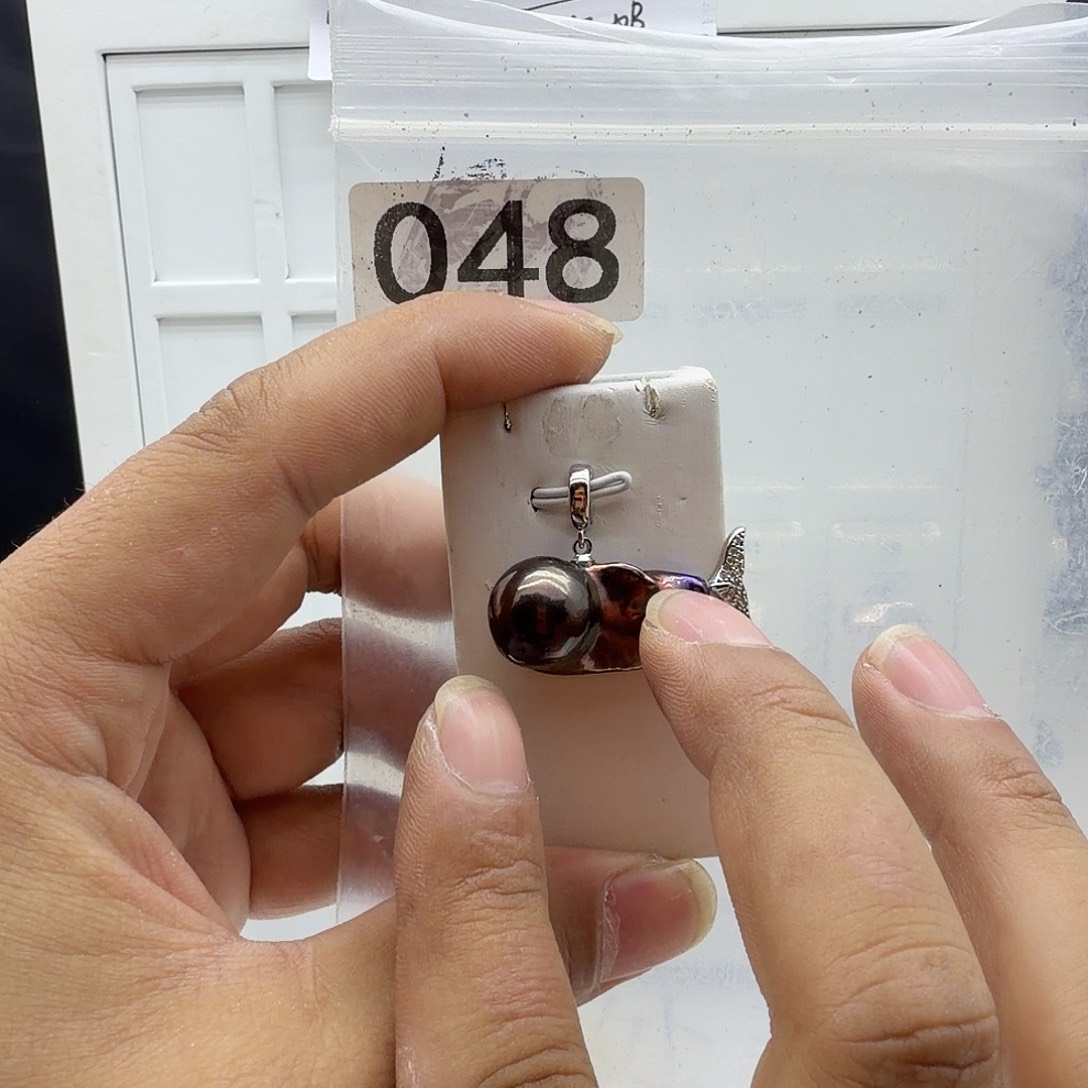 合金淡水珍珠颈饰