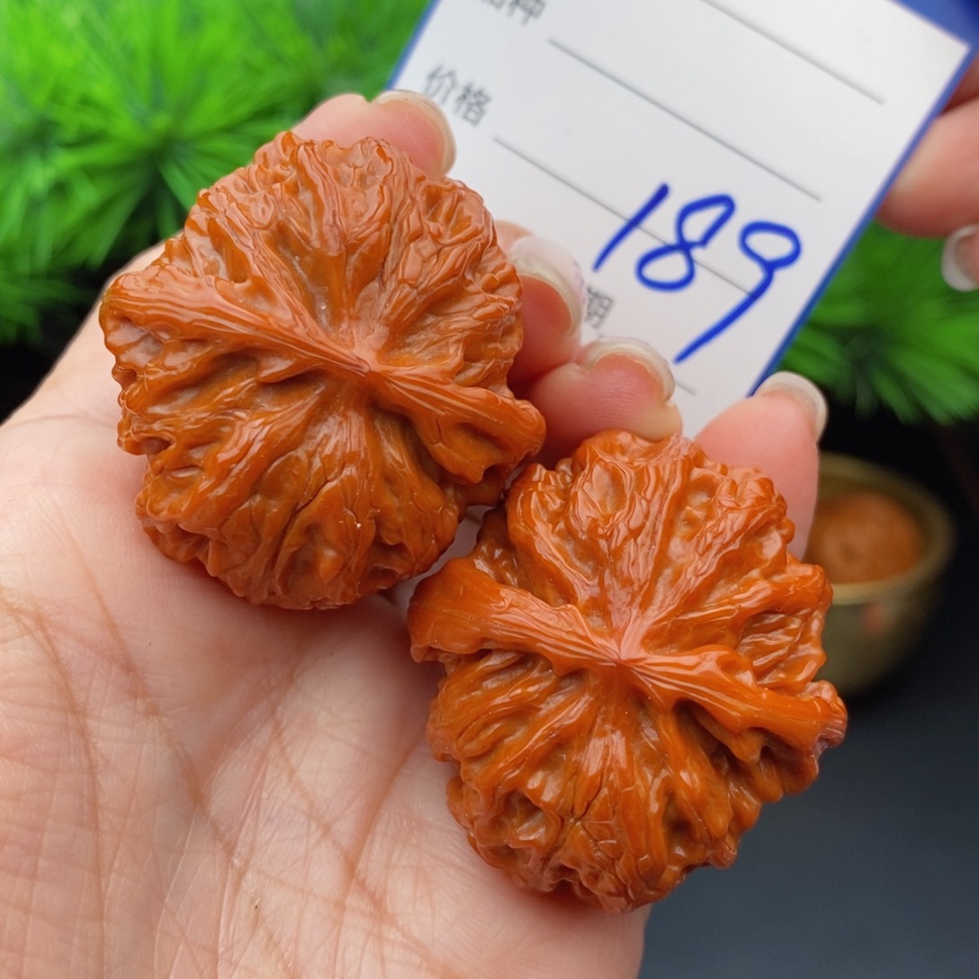 文玩核桃把件38苹果189