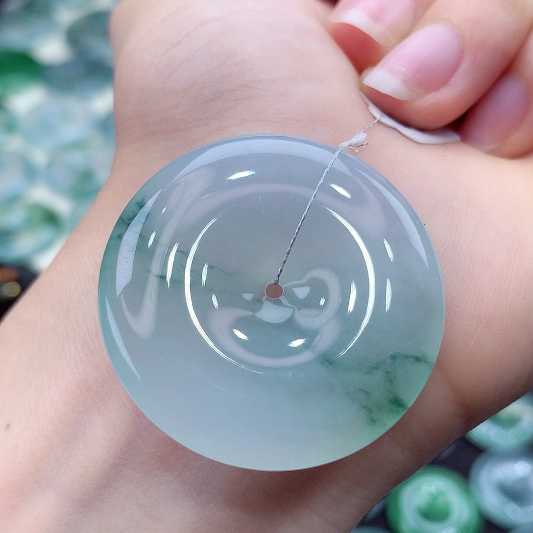 颈饰未镶嵌翡翠编号23尺寸34.5/5.8