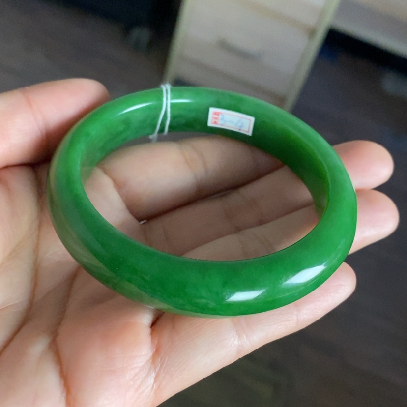 【闪购商品】未镶嵌手镯和田玉（碧玉）