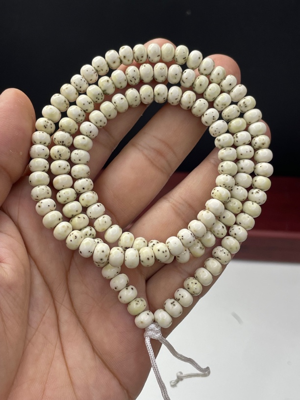 石玉料瓷白7*5苹果 大留白 星点稀散 高油性 一物一图