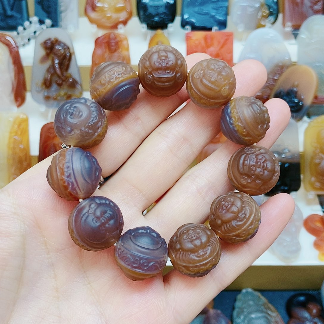 玛瑙/玉髓颈饰未镶嵌?**?