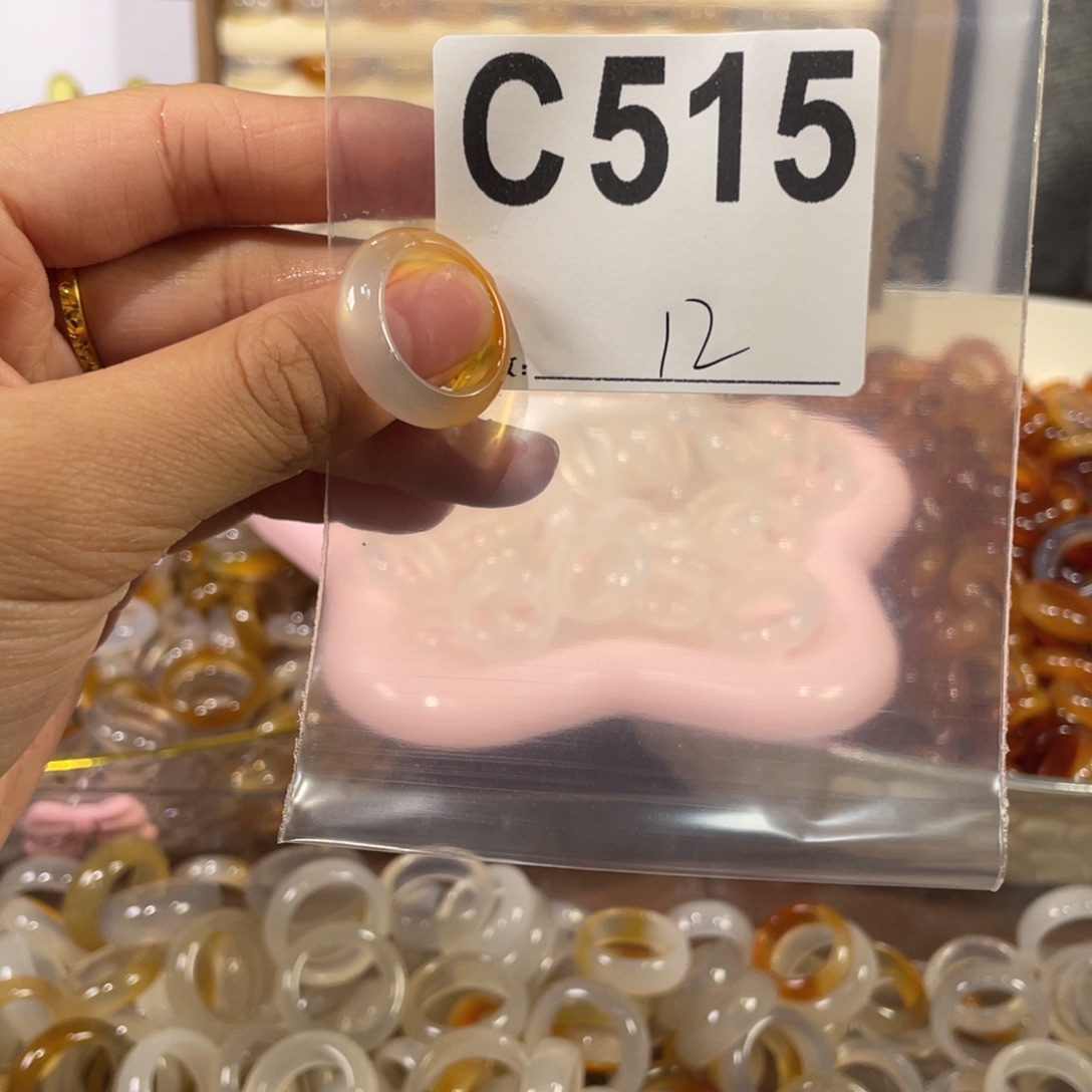 未镶嵌戒指玛瑙/玉髓515