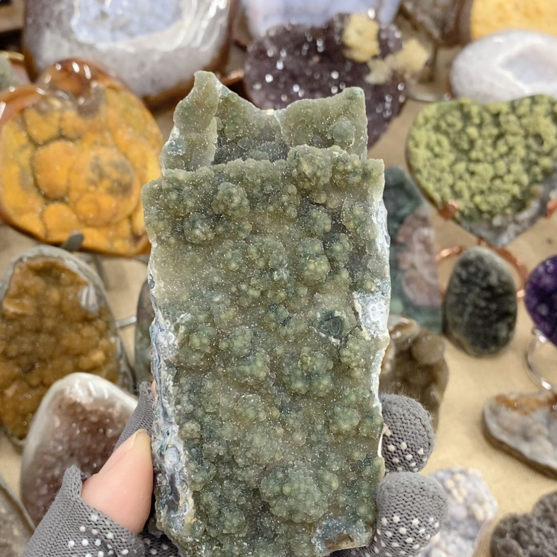 天然水晶摆件未镶嵌水晶