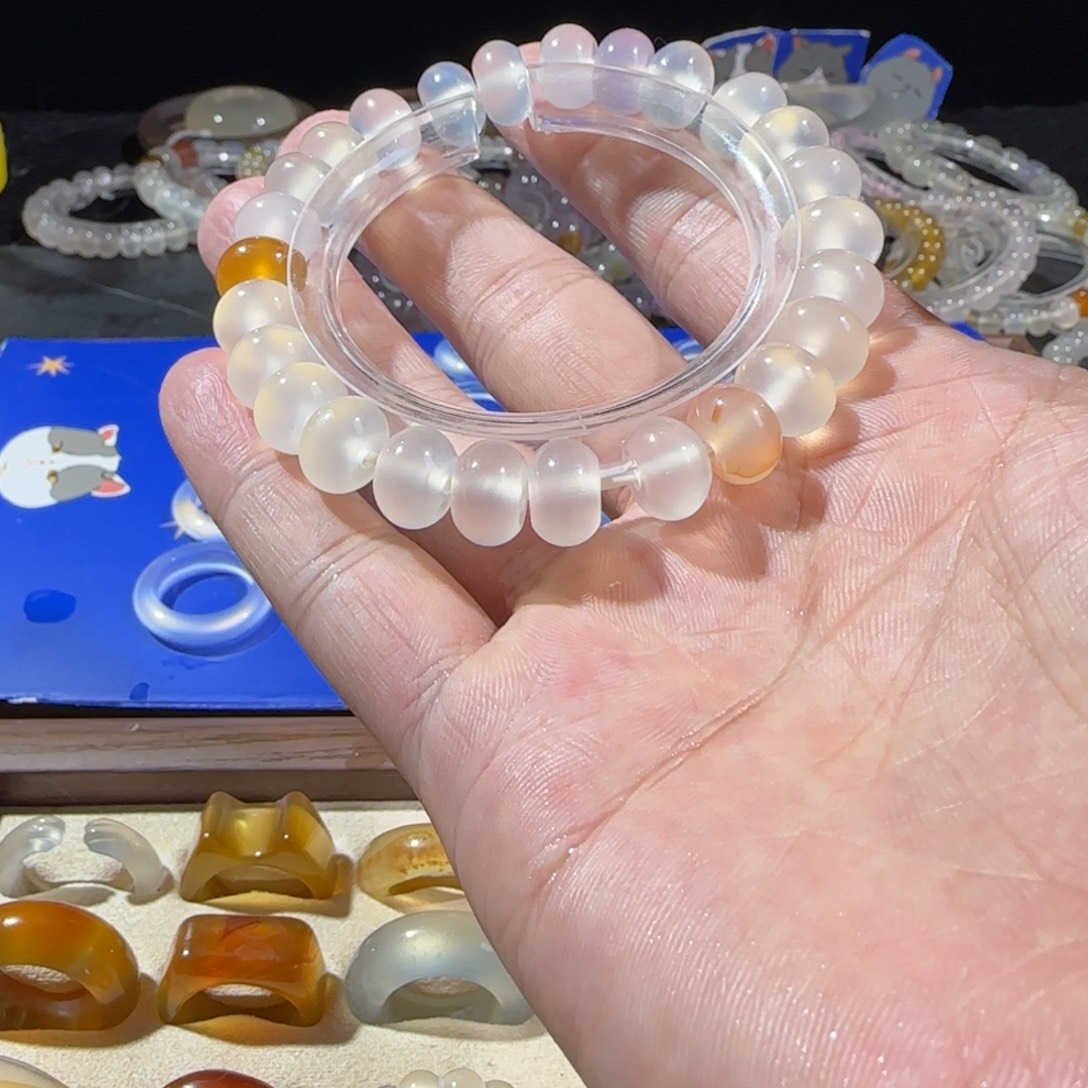 玛瑙/玉髓合金手串