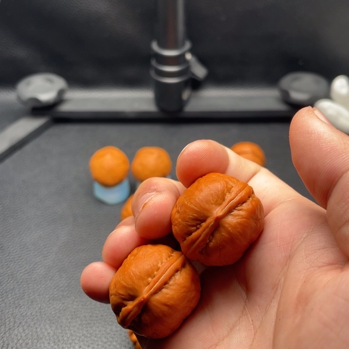 把件文玩核桃佛肚