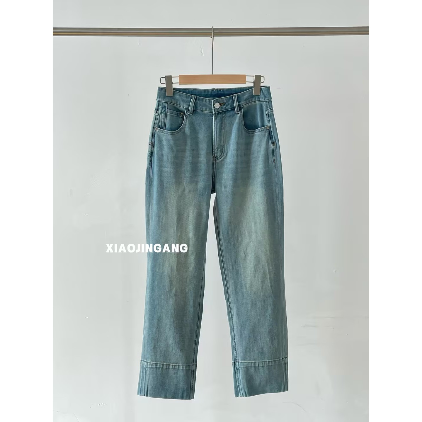 小金刚-【水光蓝】牛仔裤