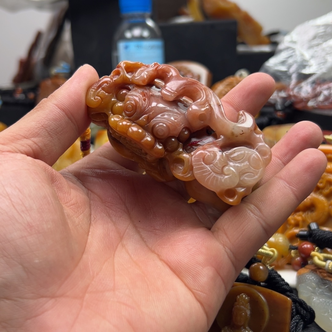 石英质玉（黄龙玉）未镶嵌多选一发货