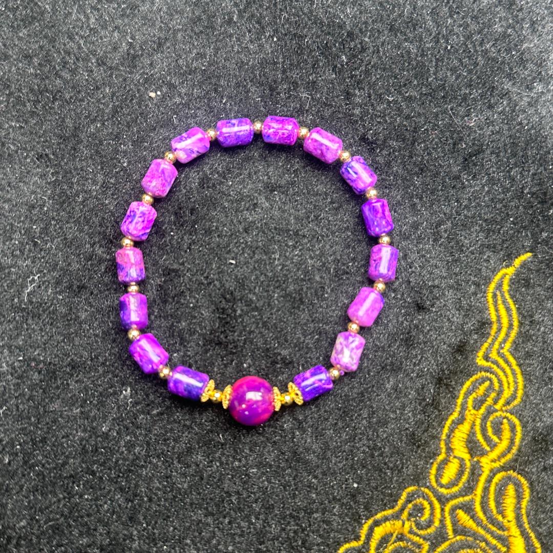 【唐艺】C23主播推荐款轻奢风常规手串多样性发一件奇石