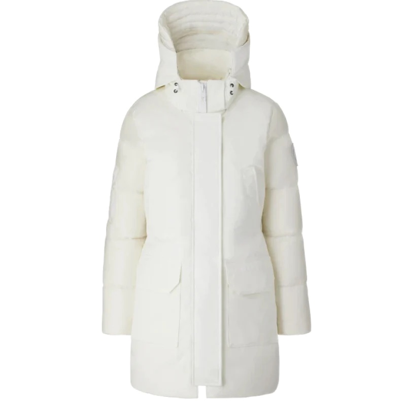 未使用 CANADA GOOSE CANADA GOOSE 女士白色羽绒服2126248000006