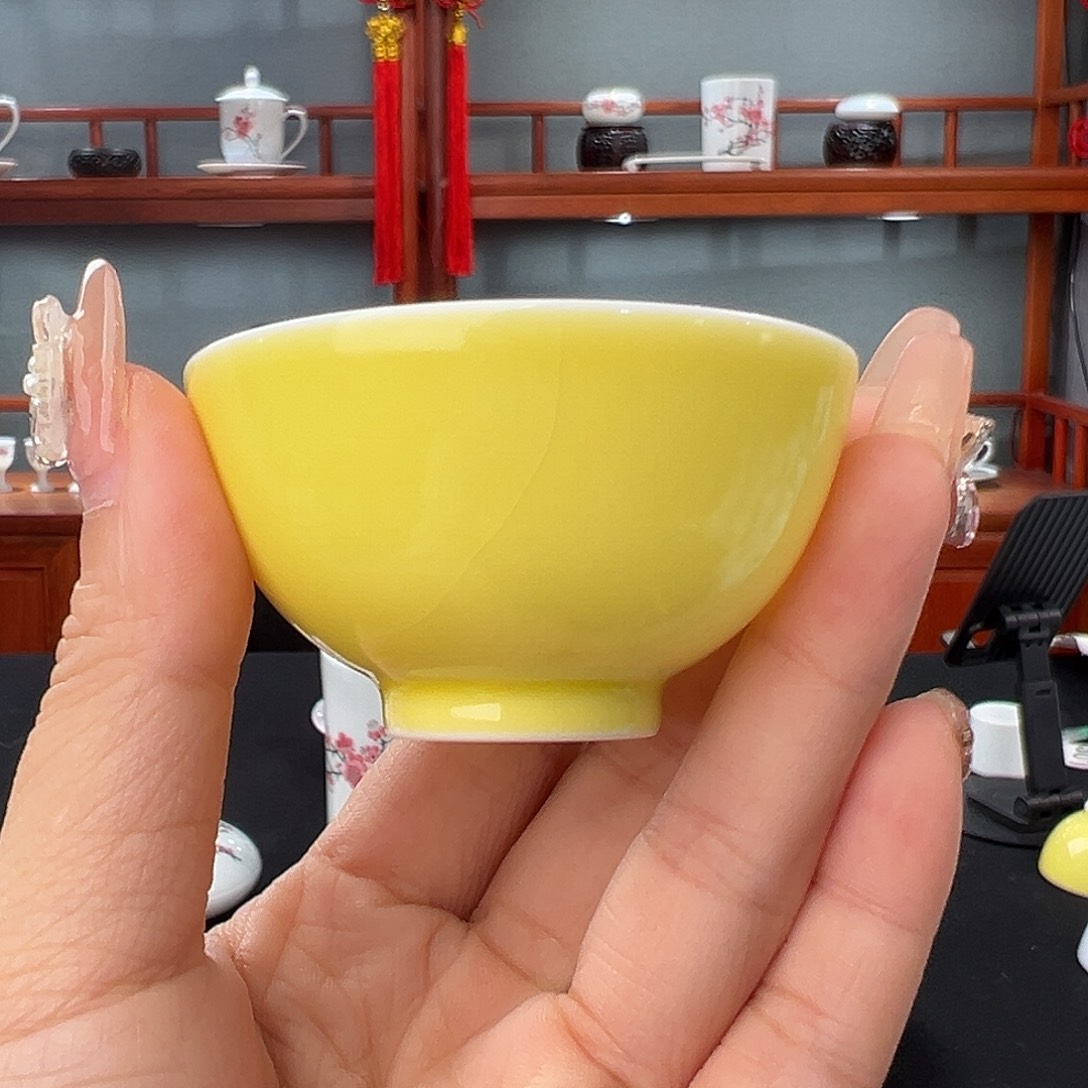 柠檬黄一口杯一级品