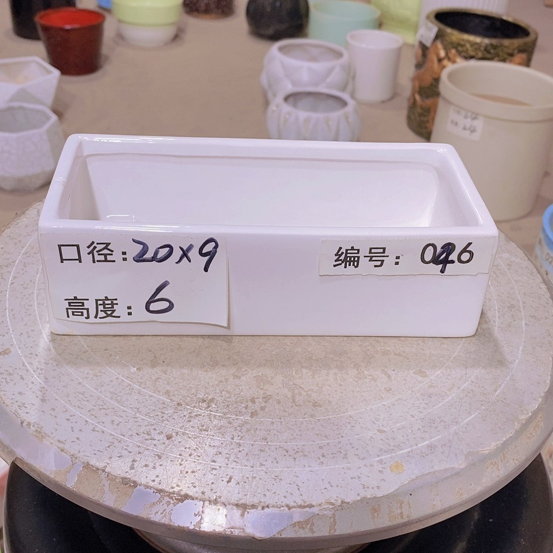 【闪购商品】陶瓷微瑕花盆-046-1个