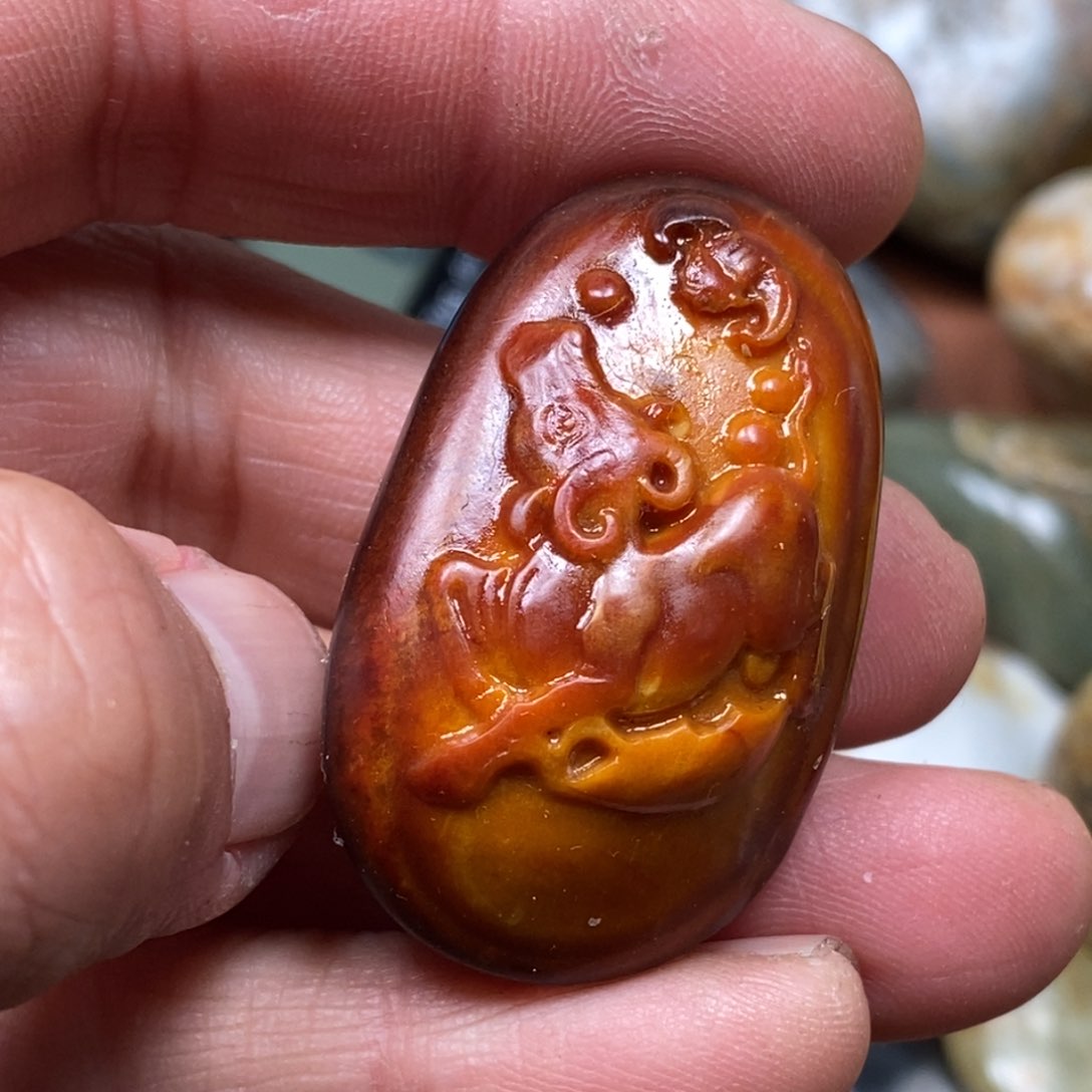 和田玉笔搁未镶嵌