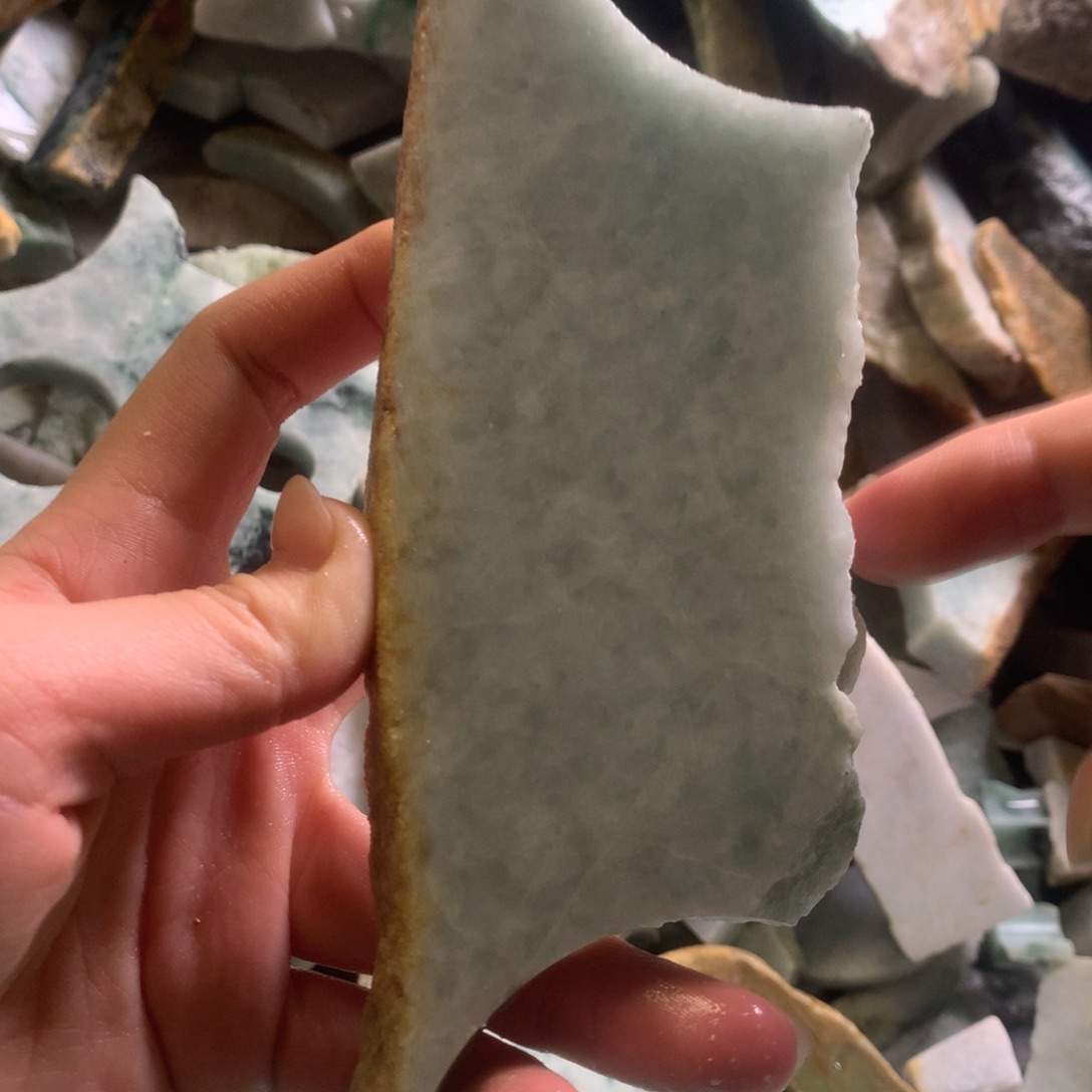 翡翠颈饰未镶嵌缅甸翡翠