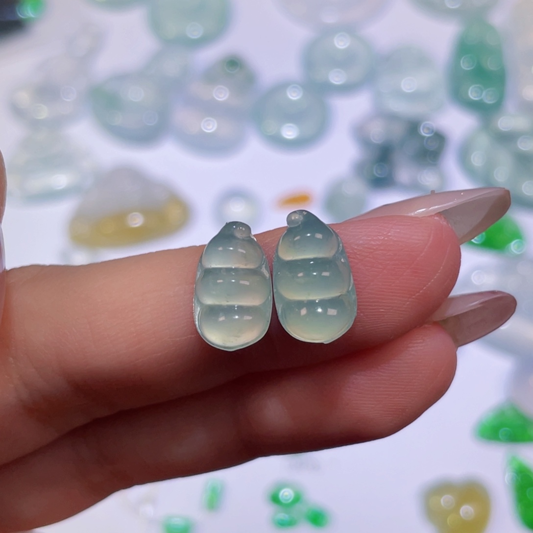 项链未镶嵌翡翠裸石