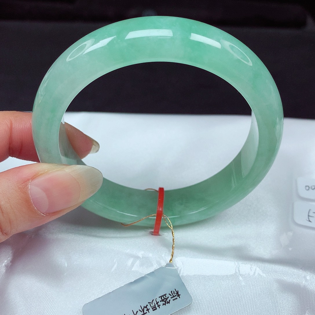 未镶嵌手镯翡翠57圈201宽版 推荐！