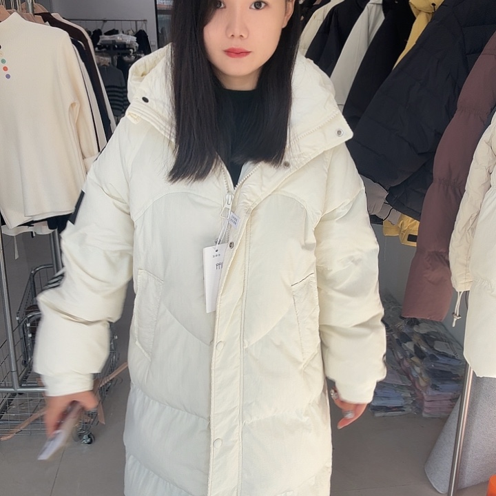 90到159斤穿90白鸭绒