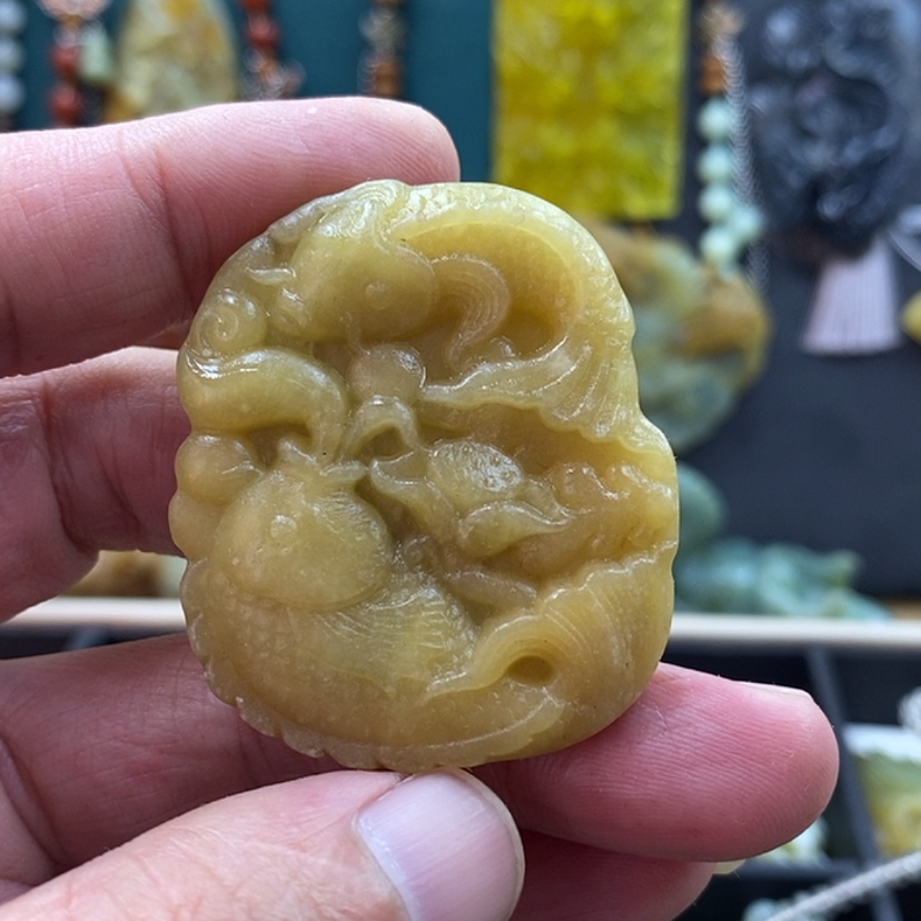 【闪购商品】未镶嵌岫玉吊坠