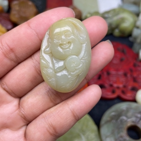 和田玉颈饰未镶嵌112