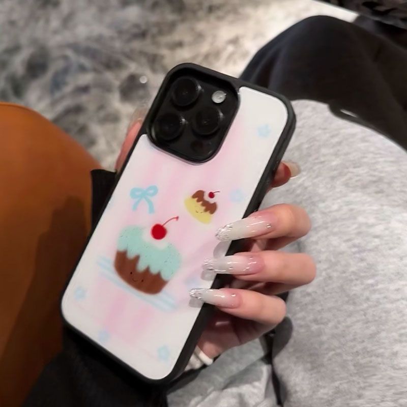 新款甜品小蛋糕iPhone16pro手机壳适用苹果11/女/13/14/15日韩韩