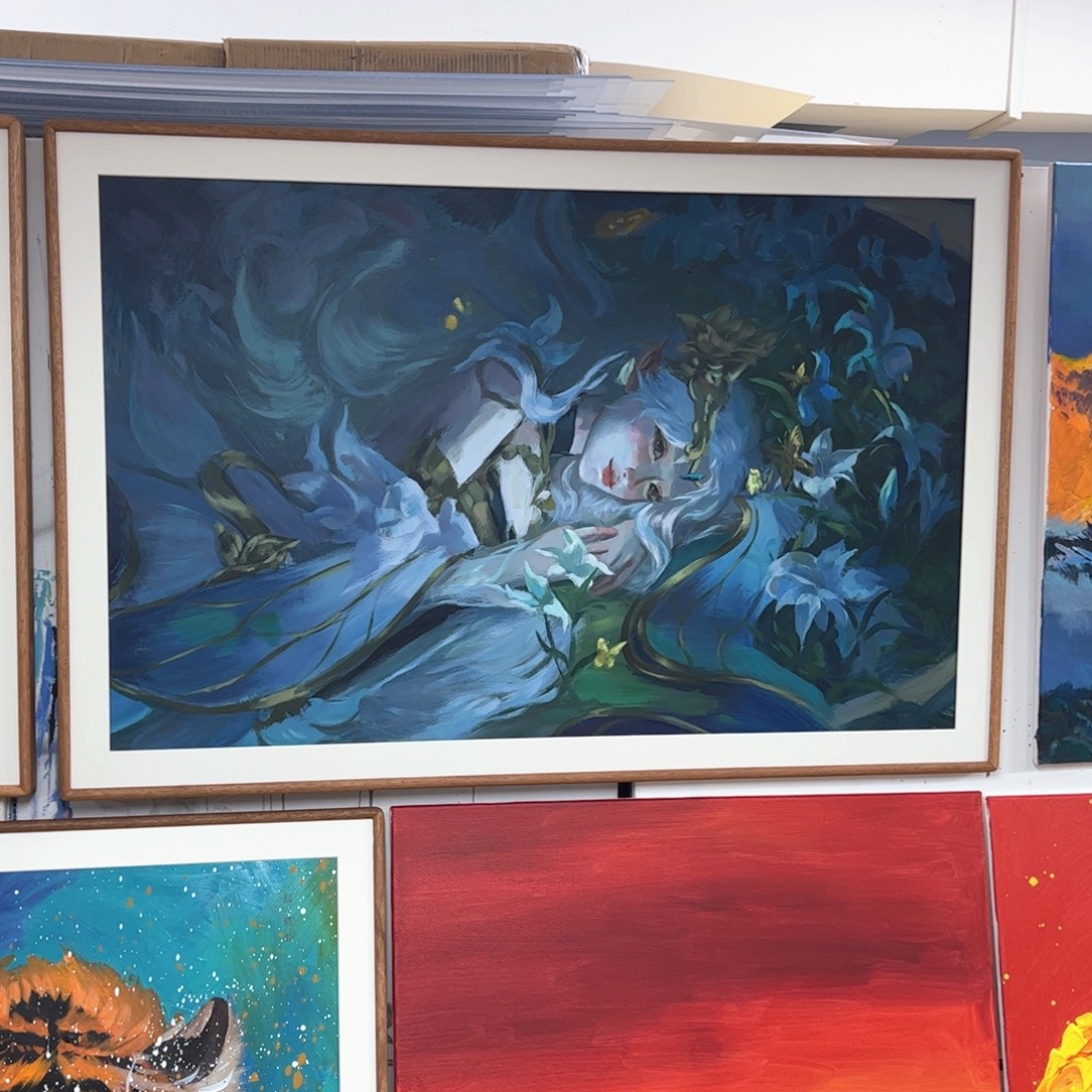 a***A丙烯画好好的一直都在