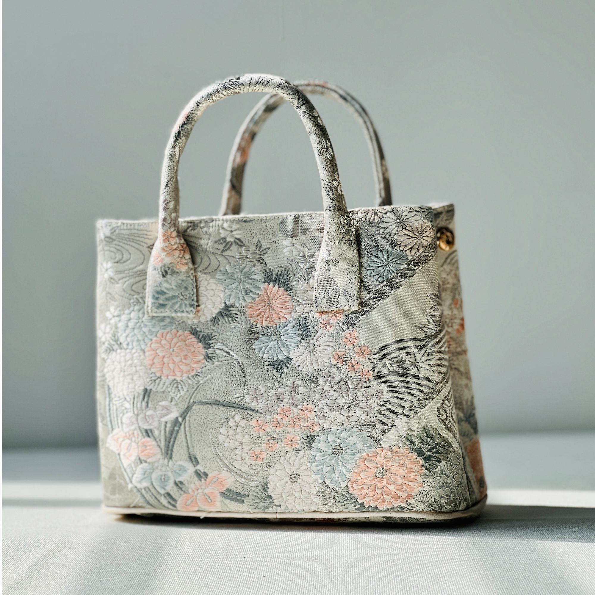 西阵织包包 手提包  花园包包 黑金款