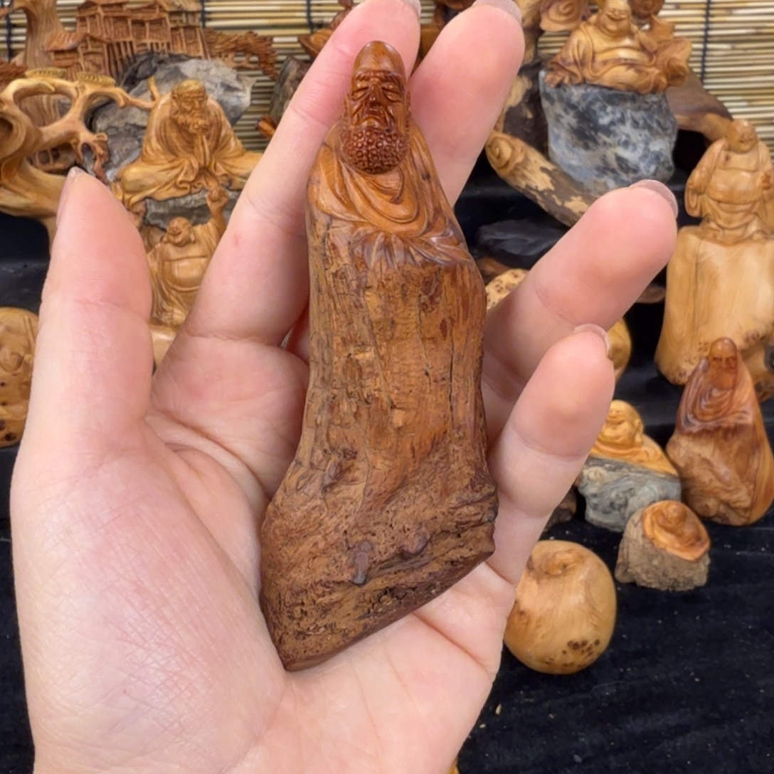 柏木（崖柏）手把件