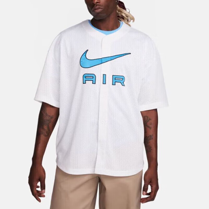 Nike耐克男装健身训练宽松舒适运动服圆领透气短袖T恤FN2149-121