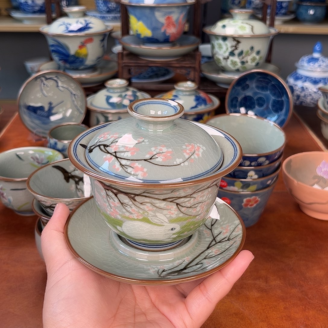 盖碗景德镇陶瓷窑