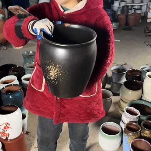 口25高30瑕疵口磕碰 