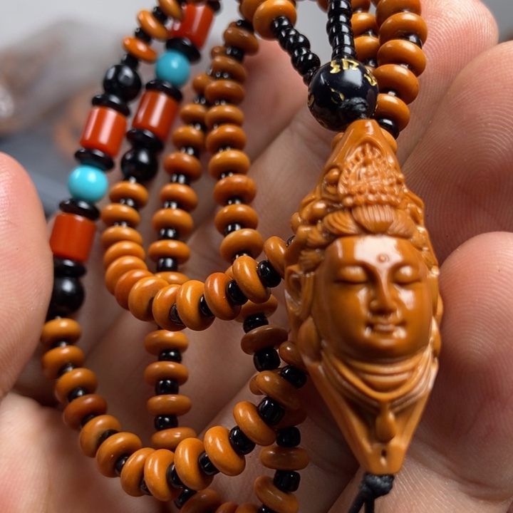 猴头核桃吊坠我的手机