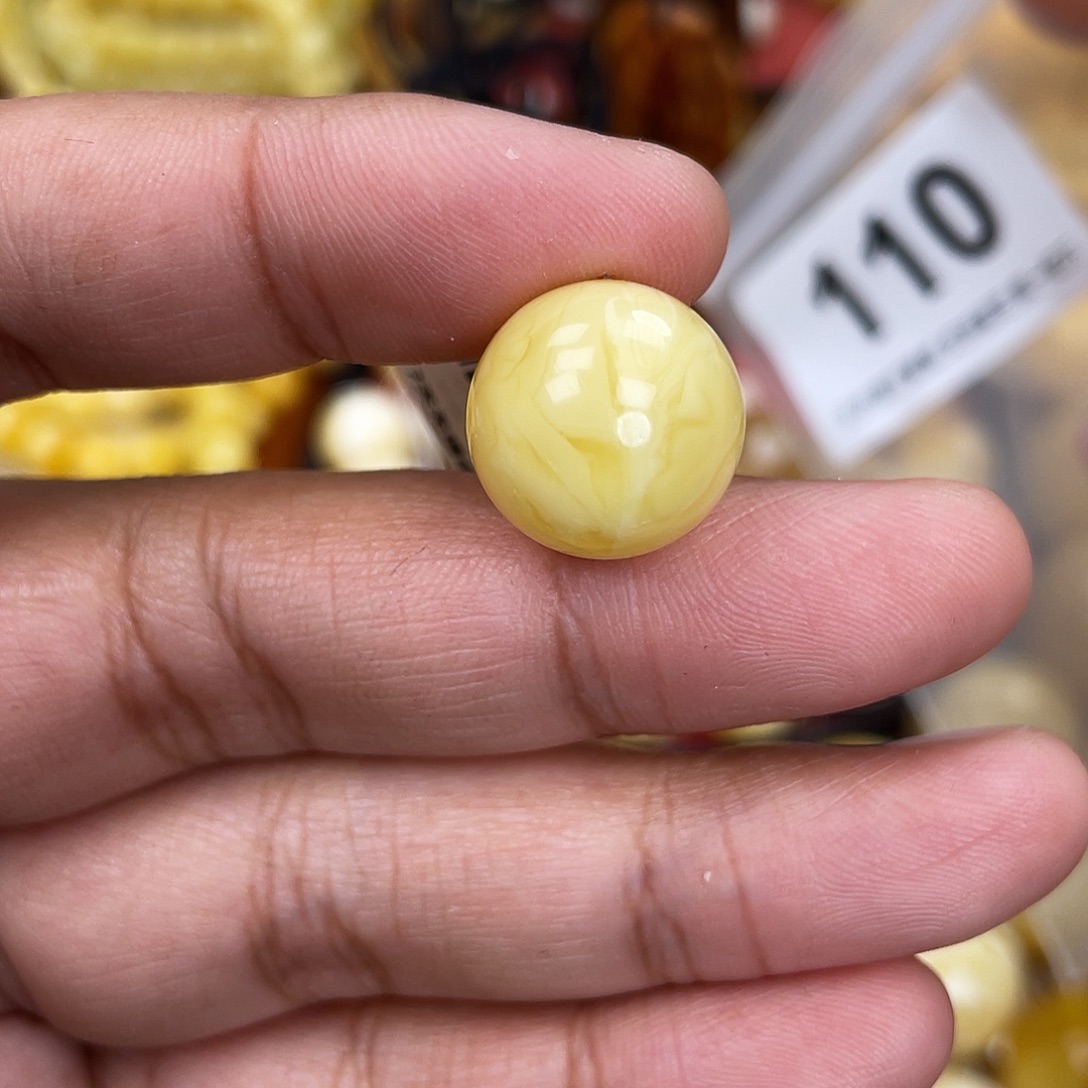 蜜蜡未镶嵌珠宝奇石沙眼15,5