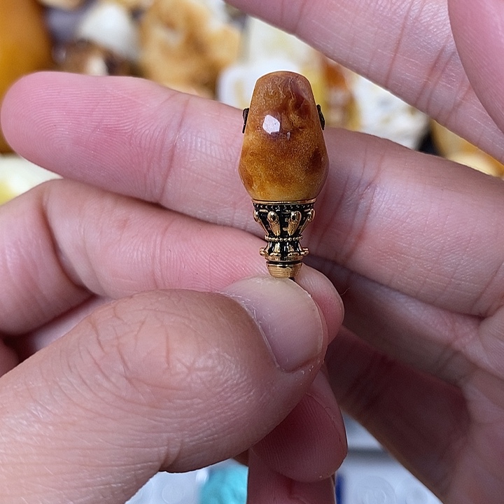 琥珀未镶嵌裸石我