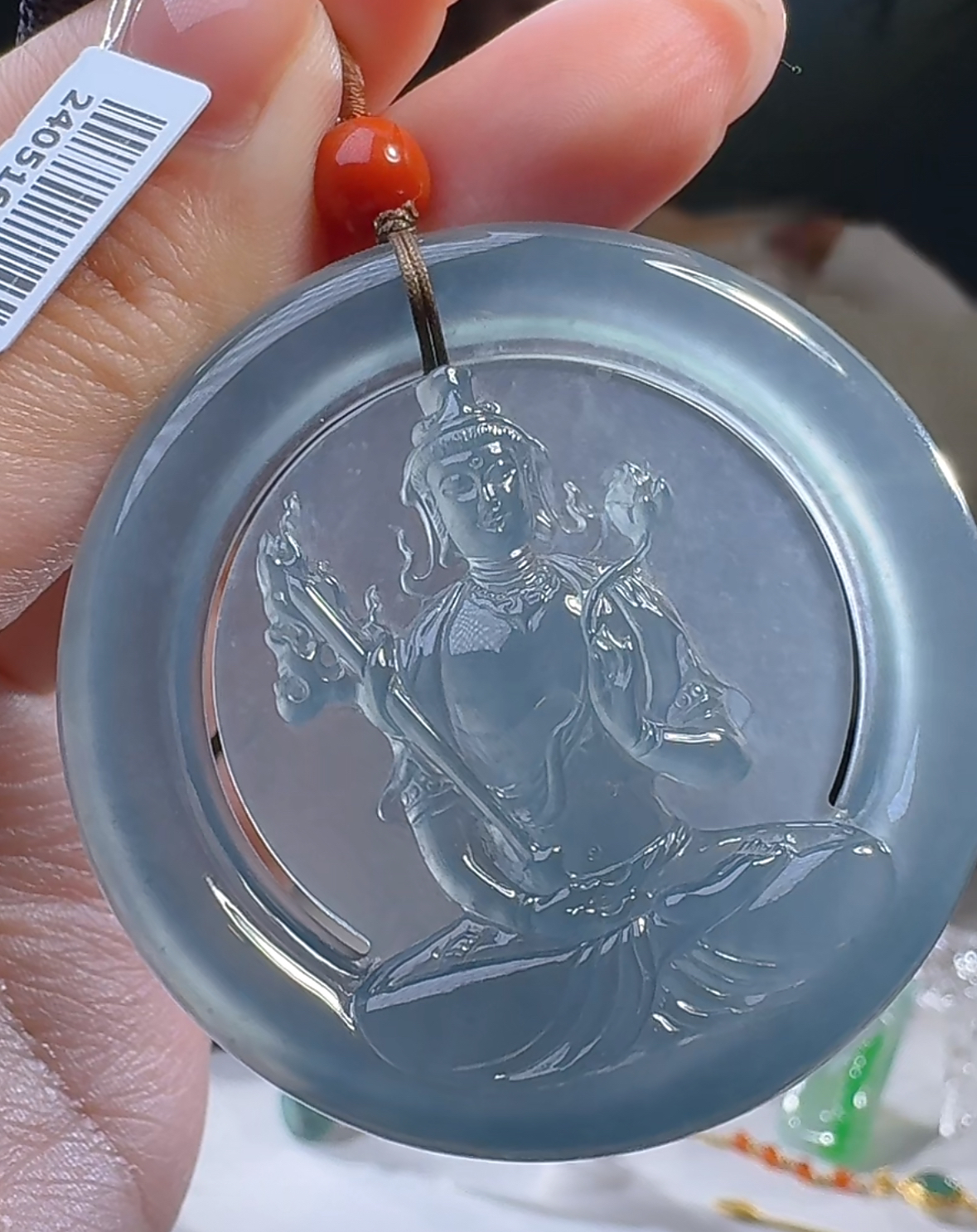 天然A货翡翠虚空