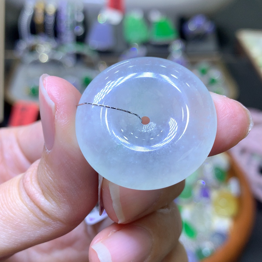 【闪购商品】翡翠颈饰未镶嵌翡翠吊坠项链