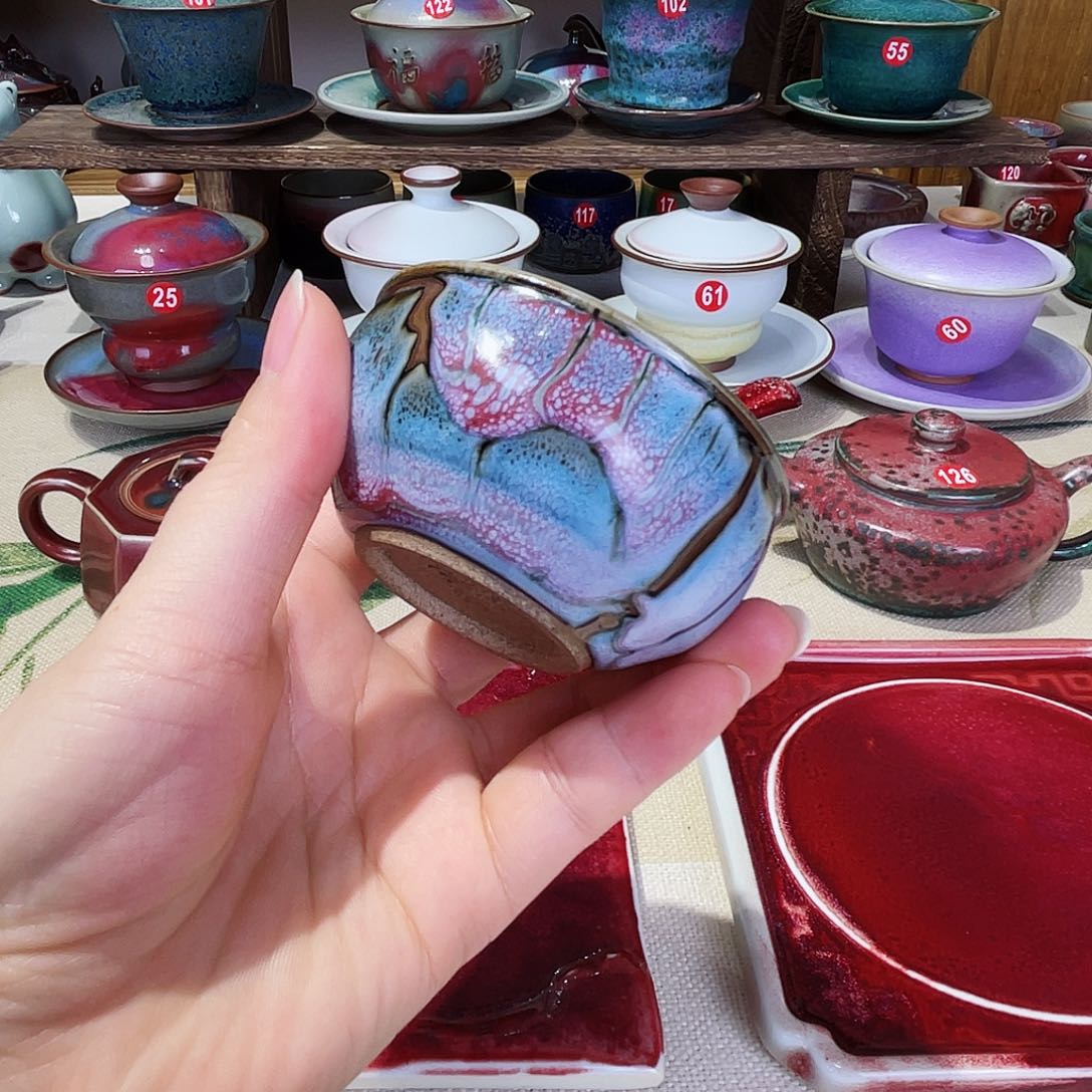壶禹州钧瓷艺术作品