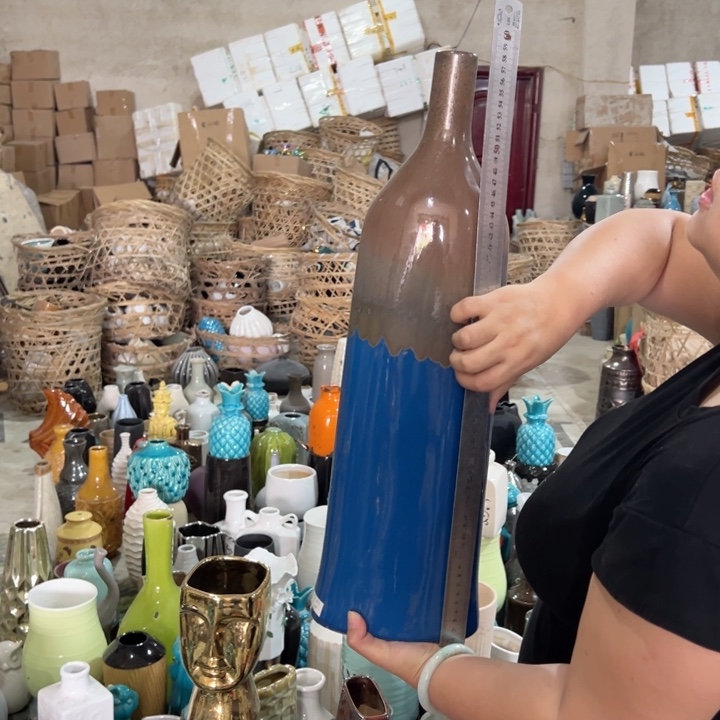 瓶高度58厘米口径3厘米微瑕捡漏