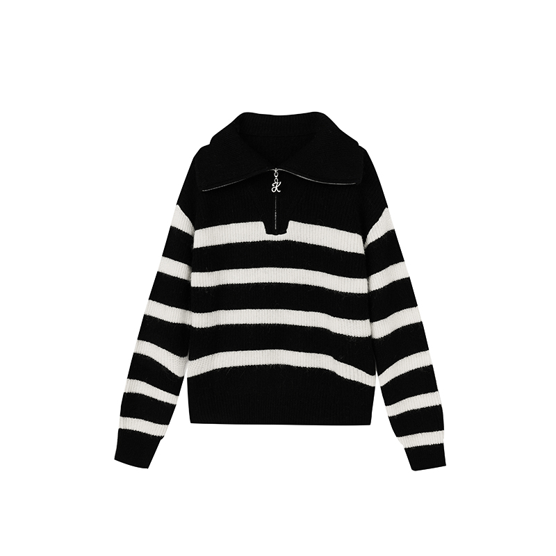 【尚雅专属】羊驼毛针织衫N8538