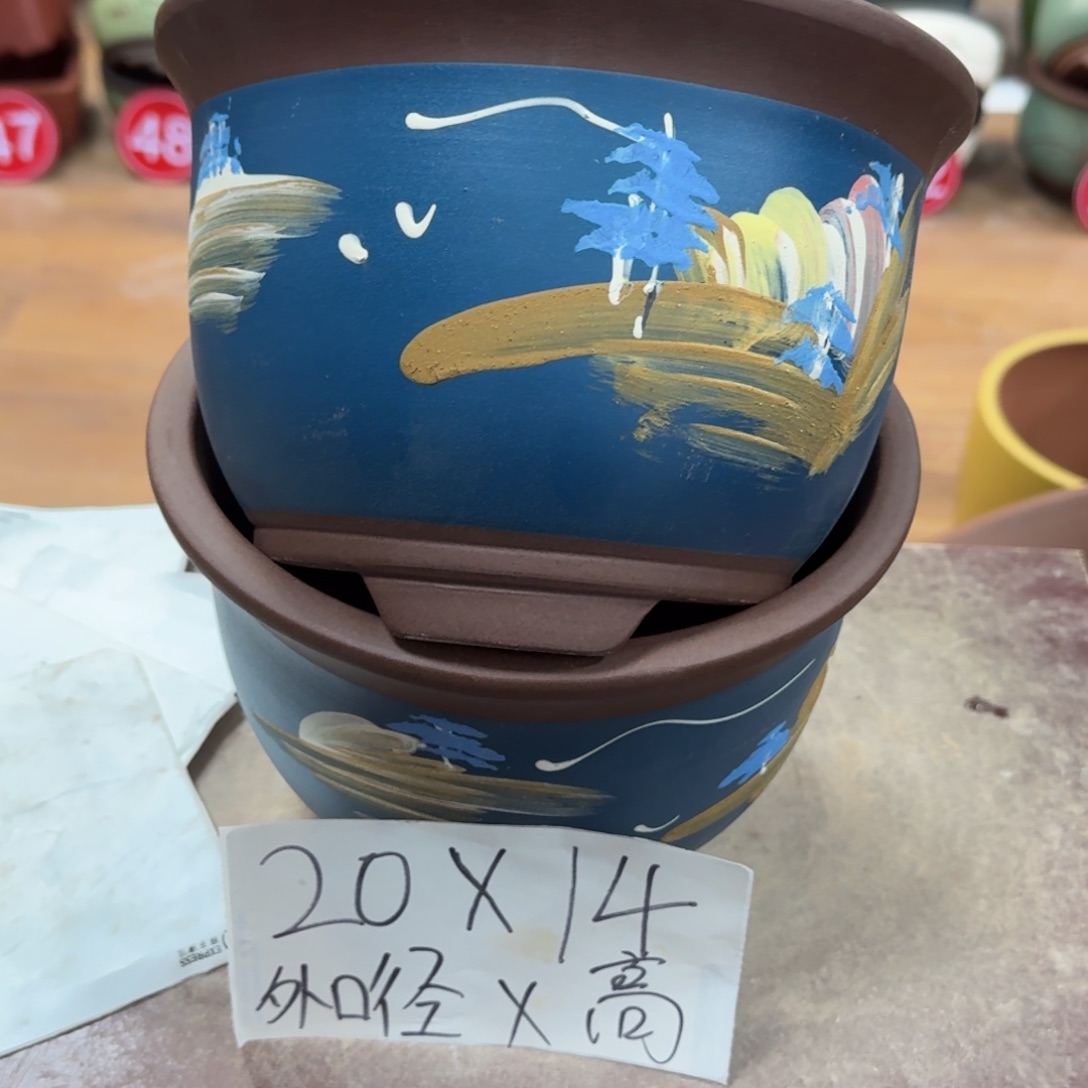 紫砂花盆破损包赔